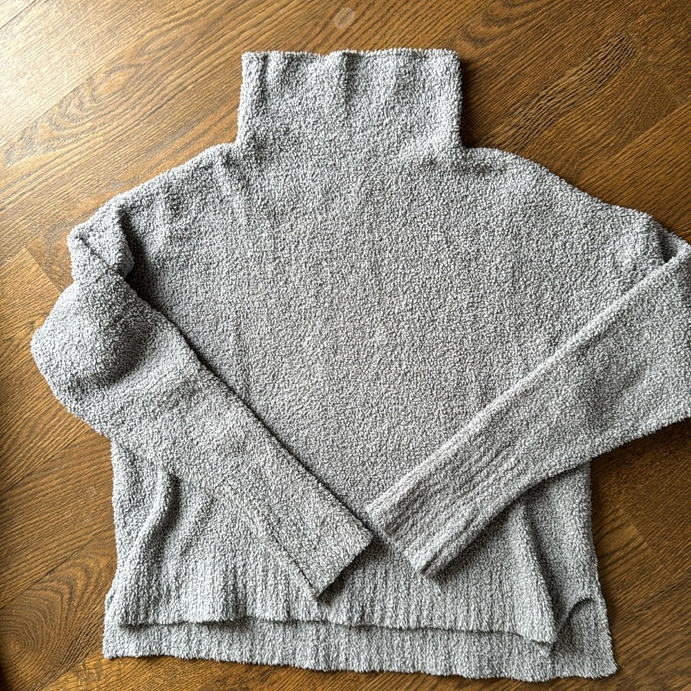 Ugg Fleece mock neck pullover